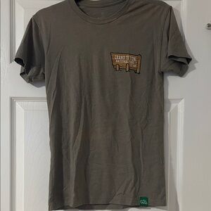 Grand Teton National Park Men's Gray T-Shirt